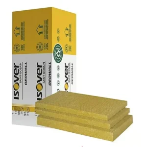 Panel Lana Mineral Isover Geowall